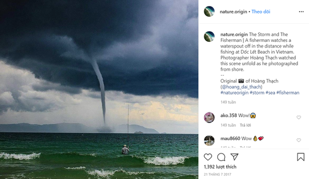 Bức ảnh &Ocirc;ng gi&agrave; v&agrave; biển cả phi&ecirc;n bản Việt lọt top 1 ảnh về c&acirc;u chuyện đại dương do National Geographic b&igrave;nh chọn v&agrave; chia sẻ đầu ti&ecirc;n của ch&iacute;nh t&aacute;c giả - Ảnh 3.