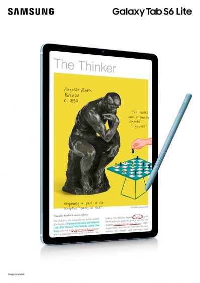 Galaxy Tab S6 Lite ra mắt tại VN: Hỗ trợ S Pen, gi&aacute; 9.99 triệu đồng - Ảnh 1.