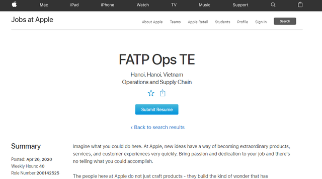  Ồ ạt tuyển người ở Việt Nam, Apple c&oacute; dễ d&agrave;ng dứt t&igrave;nh khỏi Trung Quốc?  - Ảnh 1.