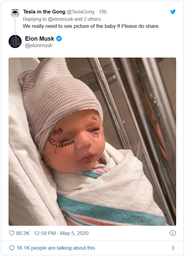 Dị như t&ecirc;n con của Elon Musk, l&agrave;m cả thế giới ph&aacute;t cuồng t&igrave;m c&aacute;ch đọc đ&uacute;ng - Ảnh 1.