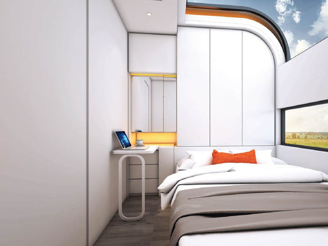  B&ecirc;n trong căn nh&agrave; th&ocirc;ng minh d&agrave;nh cho 4 người c&oacute; thiết kế như t&agrave;u vũ trụ - Ảnh 3.