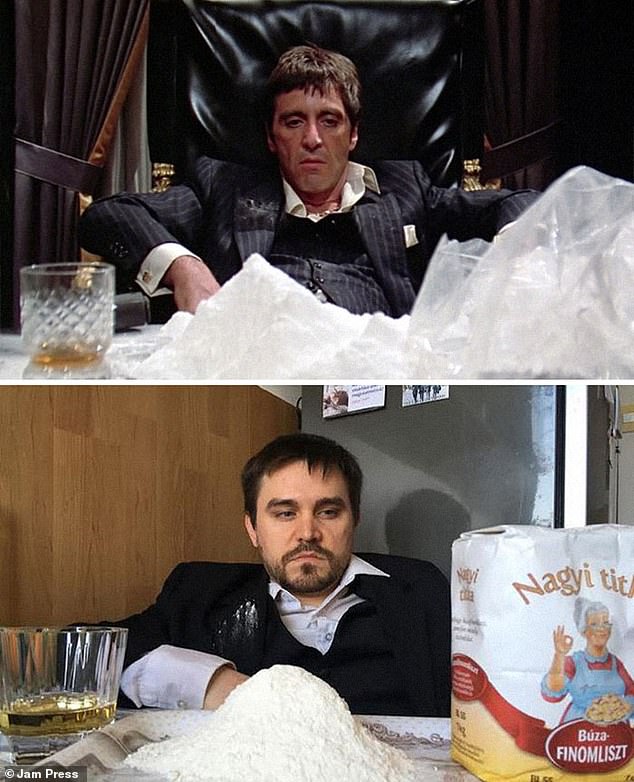 [Ch&ugrave;m ảnh vui] Chết cười với c&aacute;c &ldquo;th&aacute;nh cosplay gi&aacute; rẻ&rdquo; tận dụng mọi đồ vật trong nh&agrave; để m&ocirc; phỏng lại những cảnh phim bom tấn - Ảnh 13.