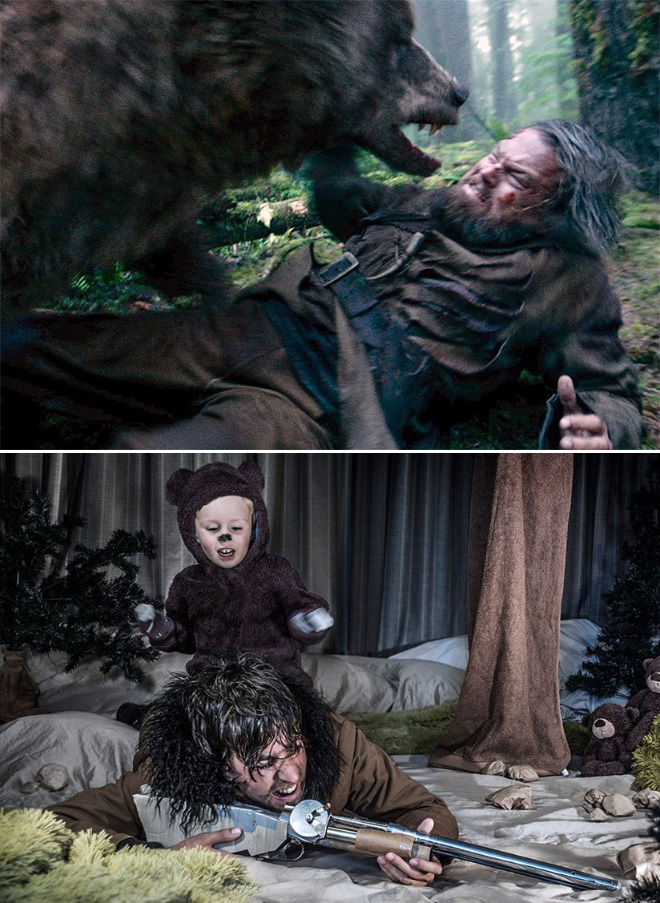 [Ch&ugrave;m ảnh vui] Chết cười với c&aacute;c &ldquo;th&aacute;nh cosplay gi&aacute; rẻ&rdquo; tận dụng mọi đồ vật trong nh&agrave; để m&ocirc; phỏng lại những cảnh phim bom tấn - Ảnh 16.