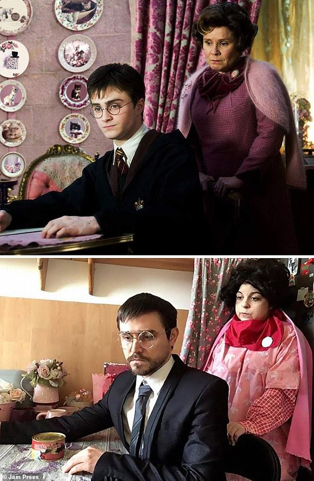 [Ch&ugrave;m ảnh vui] Chết cười với c&aacute;c &ldquo;th&aacute;nh cosplay gi&aacute; rẻ&rdquo; tận dụng mọi đồ vật trong nh&agrave; để m&ocirc; phỏng lại những cảnh phim bom tấn - Ảnh 7.