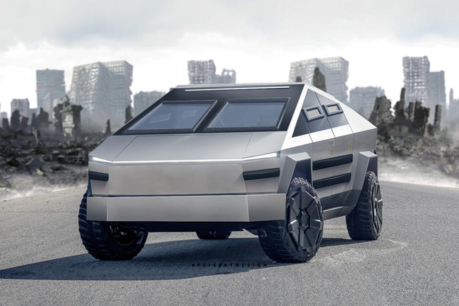  Cybertruck của Tesla c&oacute; thể được chuyển đổi th&agrave;nh xe tăng bọc th&eacute;p - Ảnh 2.