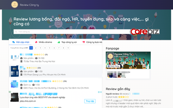 Một website review c&ocirc;ng ty bị tố lừa đảo, ăn tiền, đưa ra g&oacute;i xo&aacute; b&igrave;nh luận kh&ocirc;ng tốt: C&oacute; nên tin s&aacute;i cổ v&agrave;o c&aacute;c comment b&oacute;c phốt công ty kh&ocirc;ng?  - Ảnh 1.