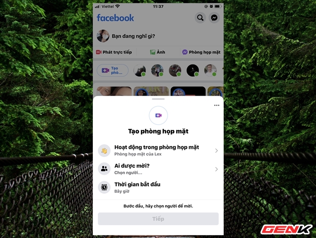 Cách sử dụng tính năng “Phòng họp mặt” trên Facebook - Ảnh 3. Cách sử dụng tính năng “Phòng họp mặt” trên Facebook - Ảnh 3.