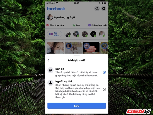 Cách sử dụng tính năng “Phòng họp mặt” trên Facebook - Ảnh 5. Cách sử dụng tính năng “Phòng họp mặt” trên Facebook - Ảnh 5.