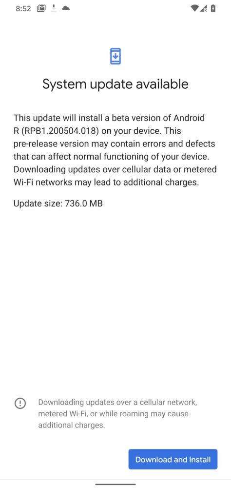 Android 11 bất ngờ lộ diện, tiết lộ nhiều t&iacute;nh năng mới  - Ảnh 1.