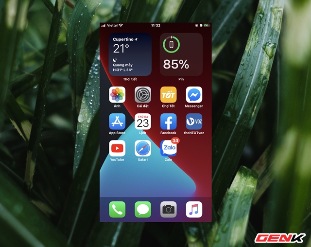 iOS 14: Cách thêm và tùy biến Widget ở màn hình Homescreen - Ảnh 1. iOS 14: Cách thêm và tùy biến Widget ở màn hình Homescreen - Ảnh 1.