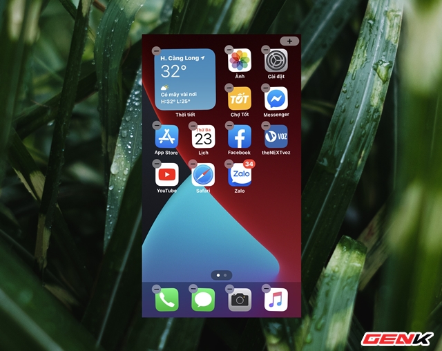 iOS 14: Cách thêm và tùy biến Widget ở màn hình Homescreen - Ảnh 7. iOS 14: Cách thêm và tùy biến Widget ở màn hình Homescreen - Ảnh 7.