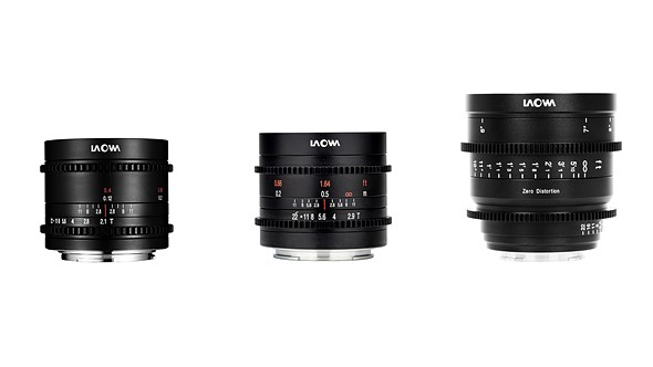 Venus Optics ra mắt bộ 3 ống k&iacute;nh quay phim g&oacute;c rộng cho 3 hệ cảm biến kh&aacute;c nhau - Ảnh 2.