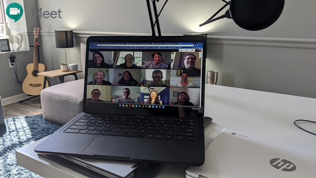 Cách chia sẻ nhanh màn hình duyệt web bằng Google Meet - Ảnh 1. Cách chia sẻ nhanh màn hình duyệt web bằng Google Meet - Ảnh 1.