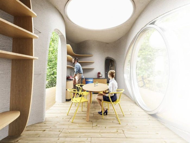  Căn nh&agrave; nổi n&agrave;y c&oacute; thể được in 3D trong 48 giờ v&agrave; được thiết kế để tồn tại 100 năm - Ảnh 11.
