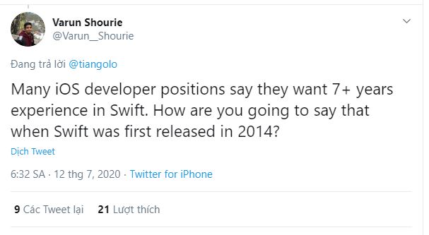 Màn tuyển dụng gây lú của IBM: Yêu cầu ứng viên phải có 12 năm kinh nghiệm với Kubernetes, trong khi nền tảng này mới chỉ 6 năm tuổi - Ảnh 3. Màn tuyển dụng gây lú của IBM: Yêu cầu ứng viên phải có 12 năm kinh nghiệm với Kubernetes, trong khi nền tảng này mới chỉ 6 năm tuổi - Ảnh 3.