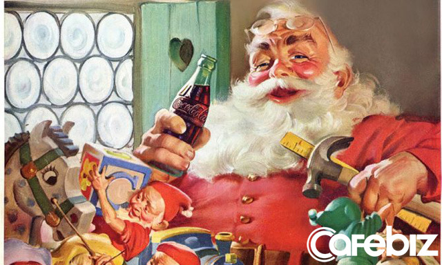 Bí mật bất ngờ: Chính Coca-Cola một tay dựng nên hình tượng ông già Noel bụng phệ, râu trắng khoác áo đỏ huyền thoại của dịp giáng sinh - Ảnh 1. Bí mật bất ngờ: Chính Coca-Cola một tay dựng nên hình tượng ông già Noel bụng phệ, râu trắng khoác áo đỏ huyền thoại của dịp giáng sinh - Ảnh 1.