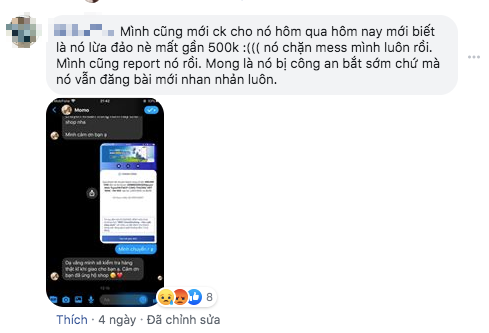 Cẩn trọng với hình thức lừa đảo khi mua hàng online: Lập shop trên Facebook, đăng ảnh đẹp, khách chuyển khoản mua hàng xong là shop ‘mất hút’ - Ảnh 5. Cẩn trọng với hình thức lừa đảo khi mua hàng online: Lập shop trên Facebook, đăng ảnh đẹp, khách chuyển khoản mua hàng xong là shop ‘mất hút’ - Ảnh 5.