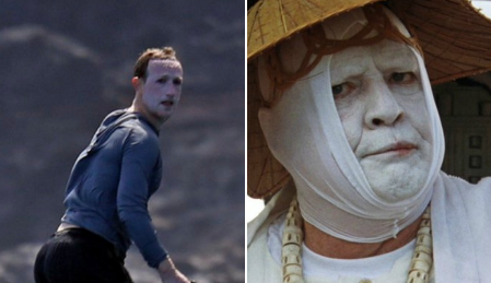 B&ocirc;i kem chống nắng trắng bệch cả mặt, Mark Zuckerberg bị chế ảnh khắp mạng x&atilde; hội, chẳng kh&aacute;c g&igrave; Joker, V&ocirc; Diện!  - Ảnh 3.