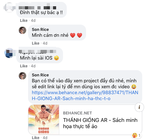 Truyện tranh Th&aacute;nh Gi&oacute;ng ứng dụng c&ocirc;ng nghệ thực tế ảo tăng cường - AR g&acirc;y sốt cộng đồng mạng - Ảnh 19.