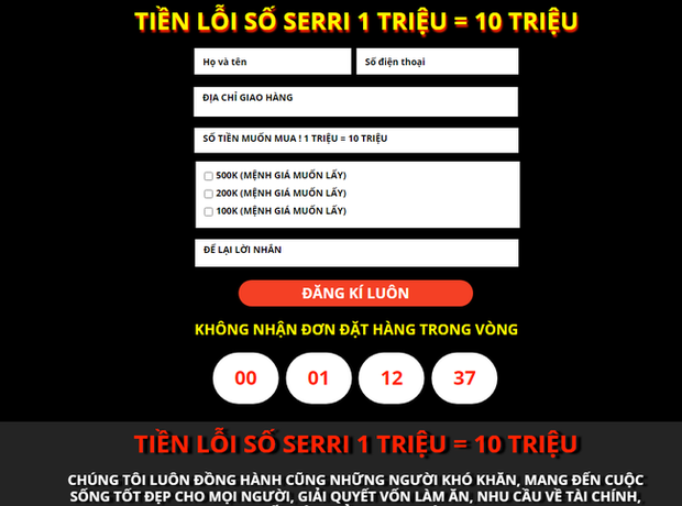 Xuất hiện fanpage Ngân hàng hỗ trợ người nghèo nhận đổi 1 triệu lấy 10 triệu, chạy quảng cáo rầm rộ trên Facebook: Cẩn thận tiền mất tật mang! - Ảnh 2. Xuất hiện fanpage Ngân hàng hỗ trợ người nghèo nhận đổi 1 triệu lấy 10 triệu, chạy quảng cáo rầm rộ trên Facebook: Cẩn thận tiền mất tật mang! - Ảnh 2.