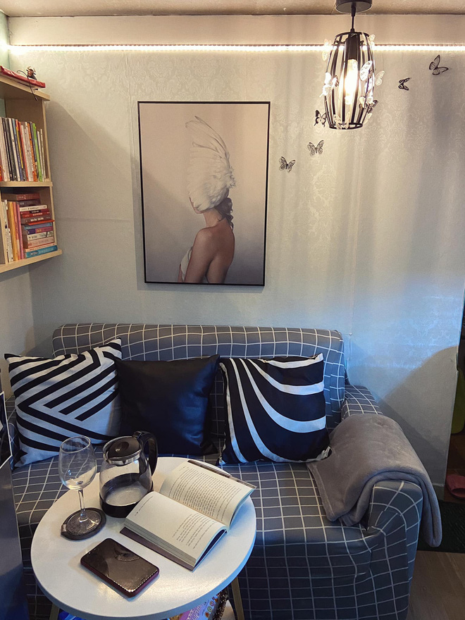 Cải tạo phòng trọ 9m2 thành thiên đường chỉ với 2 triệu đồng, anh thanh niên được công ty nội thất mời về làm việc - Ảnh 4. Cải tạo phòng trọ 9m2 thành thiên đường chỉ với 2 triệu đồng, anh thanh niên được công ty nội thất mời về làm việc - Ảnh 4.