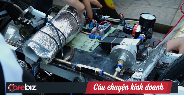 Sinh viên Bách Khoa chế tạo xe siêu tiết kiệm xăng, đi 400km chỉ tốn 1 lít - Ảnh 1. Sinh viên Bách Khoa chế tạo xe siêu tiết kiệm xăng, đi 400km chỉ tốn 1 lít - Ảnh 1.
