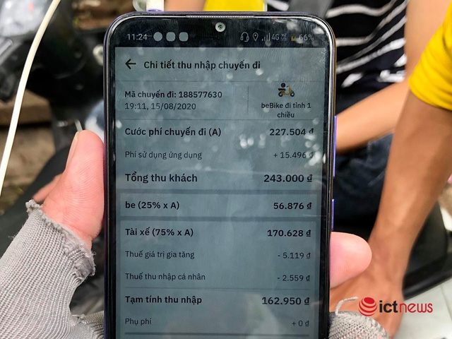 Ứng dụng gọi xe thu th&ecirc;m phụ ph&iacute;, nhiều kh&aacute;ch h&agrave;ng kh&ocirc;ng hề hay biết  - Ảnh 2.