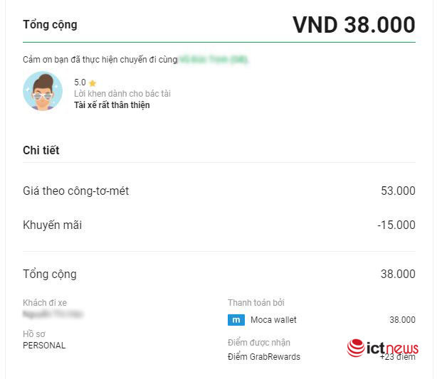 Ứng dụng gọi xe thu th&ecirc;m phụ ph&iacute;, nhiều kh&aacute;ch h&agrave;ng kh&ocirc;ng hề hay biết  - Ảnh 3.