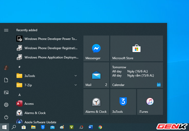 Cách kích hoạt giao diện icon mới trong Start Menu ở Windows 10 - Ảnh 12. Cách kích hoạt giao diện icon mới trong Start Menu ở Windows 10 - Ảnh 12.