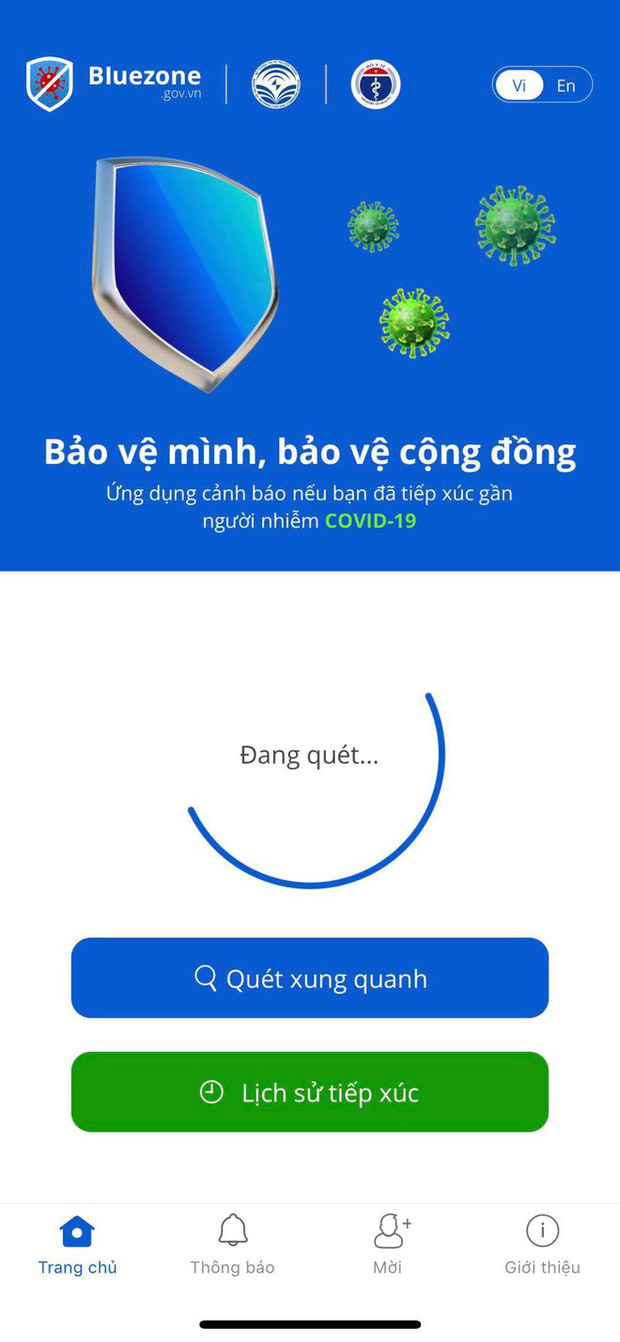 Ứng dụng Bluezone: Radar d&ograve; t&igrave;m, gi&uacute;p bảo vệ người d&ugrave;ng v&agrave; cả cộng đồng trong cuộc chiến chống lại Covid-19 - Ảnh 1.