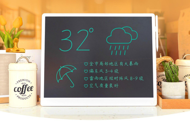 Xiaomi ra mắt bảng vẽ điện tử: M&agrave;n h&igrave;nh LCD 20 inch, pin 365 ng&agrave;y, gi&aacute; 510.000 đồng - Ảnh 2.