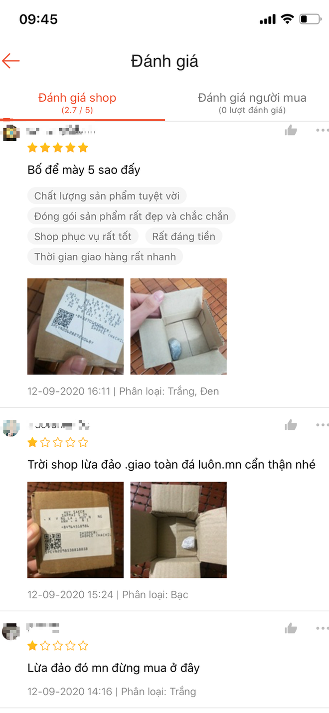 Săn sales 1.000 đồng ngày 9/9 của Shopee, người dùng tá hỏa vì mua ốp điện thoại lại nhận về cục đá - Ảnh 5. Săn sales 1.000 đồng ngày 9/9 của Shopee, người dùng tá hỏa vì mua ốp điện thoại lại nhận về cục đá - Ảnh 5.