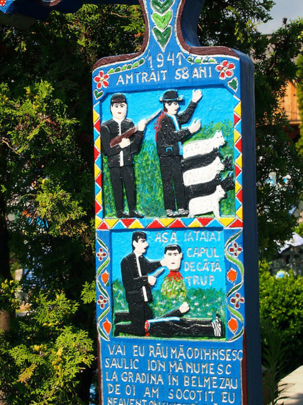 Ng&ocirc;i l&agrave;ng Rumani c&oacute; truyền thống khắc thơ tục tĩu v&agrave; cợt nhả l&ecirc;n bia mộ người đ&atilde; khuất - Ảnh 10.