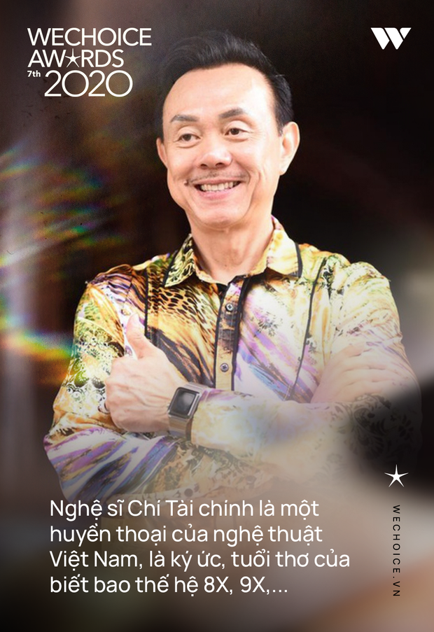 WeChoice Awards 2020: Lời tri &acirc;n s&acirc;u sắc của h&agrave;ng trăm ng&agrave;n kh&aacute;n giả d&agrave;nh cho cố nghệ sĩ Ch&iacute; T&agrave;i! - Ảnh 2.