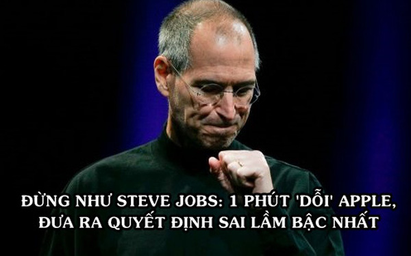  Sai lầm khiến Steve Jobs mất 31,6 tỷ USD, kh&ocirc;ng lọt top 50 người gi&agrave;u nhất d&ugrave; điều h&agrave;nh đế chế gi&aacute; trị nhất h&agrave;nh tinh  - Ảnh 1.