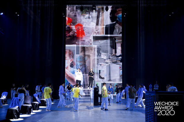 Trước giờ G Gala WeChoice Awards: Ho&agrave;ng Th&ugrave;y Linh v&agrave; Dế Choắt cực t&igrave;nh tứ, B&iacute;ch Phương c&otilde;ng gấu si&ecirc;u đ&aacute;ng y&ecirc;u b&ecirc;n d&agrave;n rapper trai trẻ - Ảnh 16.