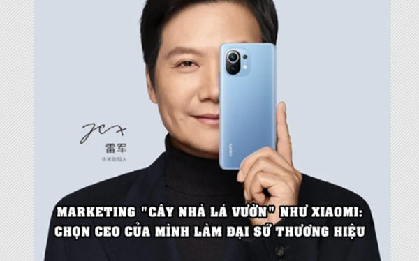Nước đi không ai ngờ của Xiaomi: Chọn CEO của mình làm đại sứ thương hiệu - Ảnh 1. Nước đi không ai ngờ của Xiaomi: Chọn CEO của mình làm đại sứ thương hiệu - Ảnh 1.