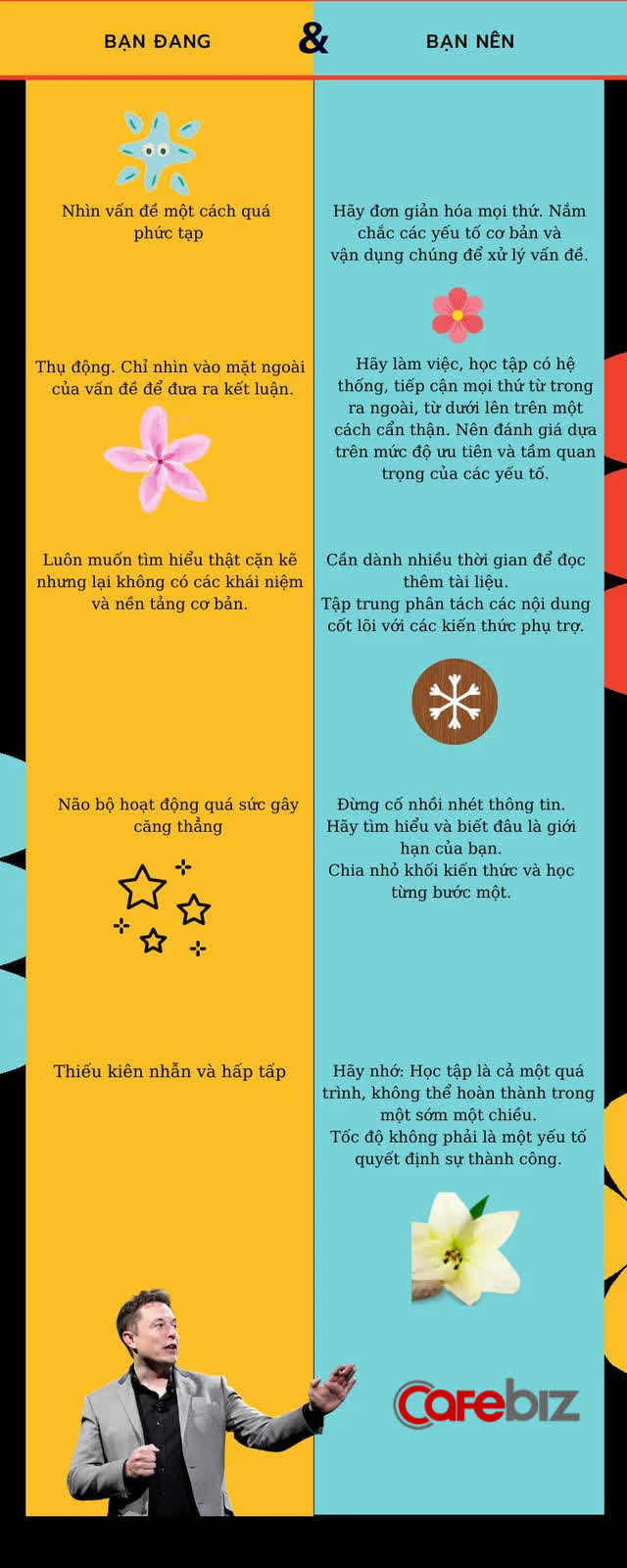 Tại sao hai quy tắc học tập nổi tiếng của Elon Musk sẽ kh&ocirc;ng hiệu quả với bạn? - Ảnh 1.