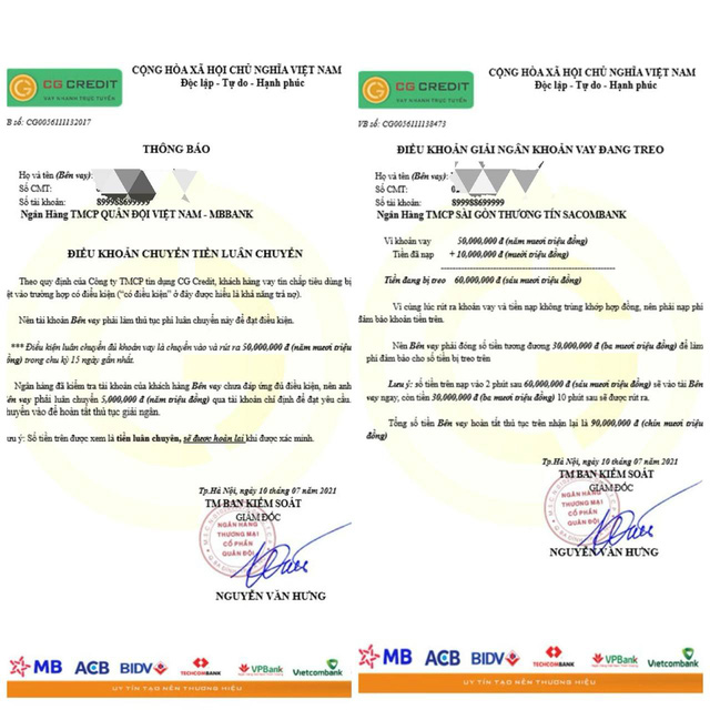  Mất h&agrave;ng trăm triệu đồng khi vay tiền online  - Ảnh 2.