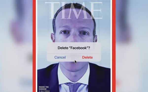 B&igrave;a tạp ch&iacute; g&acirc;y sốc của TIME: H&igrave;nh Mark Zuckerberg đi k&egrave;m với c&acirc;u hỏi Bạn c&oacute; muốn xo&aacute; Facebook kh&ocirc;ng? - Ảnh 1.