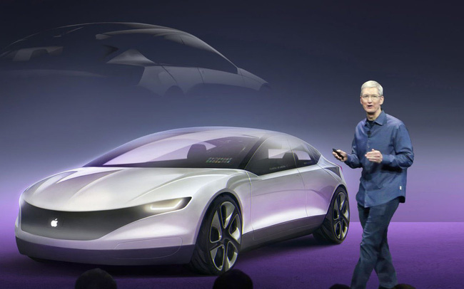 Xe tự l&aacute;i đưa cổ phiếu Apple l&ecirc;n đỉnh mọi thời đại - Ảnh 1.