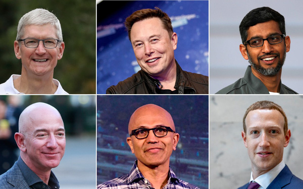 Cuộc đua 3 ngh&igrave;n tỷ USD của Apple, Tesla, Microsoft, Google, Facebook v&agrave; Amazon - Ảnh 1.