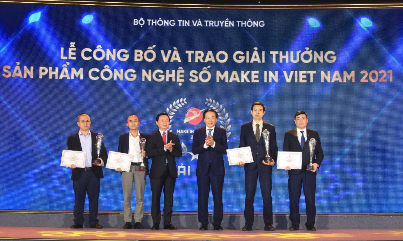 VNPT xuất sắc giành 1 giải Vàng và 1 giải Bạc của Make in Viet Nam 2021 - Ảnh 2. VNPT xuất sắc giành 1 giải Vàng và 1 giải Bạc của Make in Viet Nam 2021 - Ảnh 2.