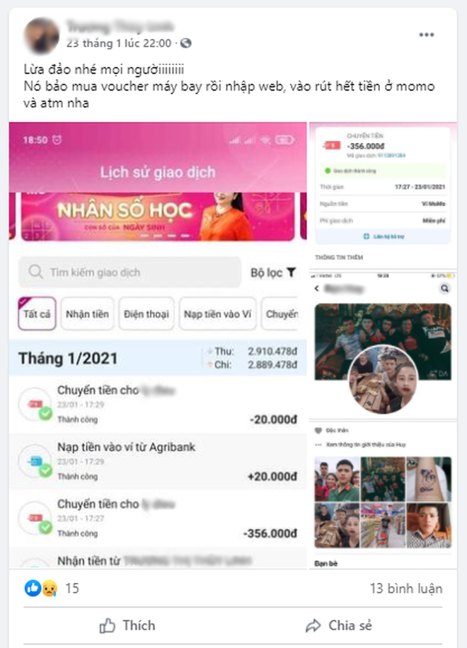 Nhiều cạm bẫy lợi dụng tr&ograve; chơi Lắc X&igrave; MoMo để lừa đảo - Ảnh 13.