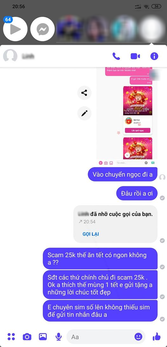 Nhiều cạm bẫy lợi dụng tr&ograve; chơi Lắc X&igrave; MoMo để lừa đảo - Ảnh 6.