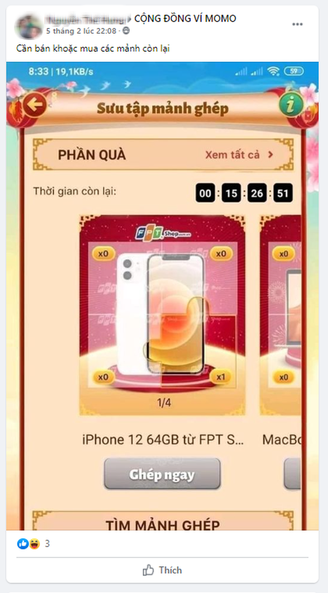 Nhiều cạm bẫy lợi dụng tr&ograve; chơi Lắc X&igrave; MoMo để lừa đảo - Ảnh 8.