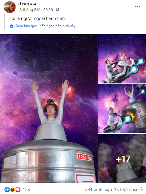  Th&aacute;nh quảng c&aacute;o&rdquo; Th&aacute;i Lan: Thanh ni&ecirc;n nghi&ecirc;m t&uacute;c chuy&ecirc;n nghĩ &yacute; tưởng h&agrave;i, lập page vốn để g&acirc;y ấn tượng với &ldquo;crush&rdquo; nhưng rồi thu h&uacute;t gần 1 triệu fan  - Ảnh 11.