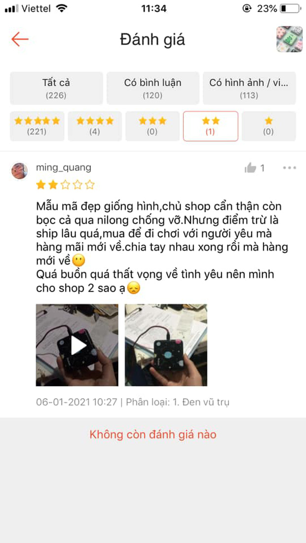 Những pha đánh giá 1 sao vô lý đến cùng cực kiến cộng đồng mạng cười không nhặt được mồm - Ảnh 9. Những pha đánh giá 1 sao vô lý đến cùng cực kiến cộng đồng mạng cười không nhặt được mồm - Ảnh 9.