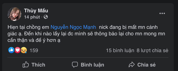 Người hùng Nguyễn Ngọc Mạnh bất ngờ bị mất nick Facebook - Ảnh 1. Người hùng Nguyễn Ngọc Mạnh bất ngờ bị mất nick Facebook - Ảnh 1.