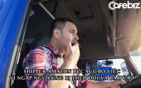 ‘Giọt nước tràn ly’ khiến shipper Amazon bỏ việc: Ngáp ngủ trên xe cũng bị camera AI theo dõi và báo cáo - Ảnh 1. ‘Giọt nước tràn ly’ khiến shipper Amazon bỏ việc: Ngáp ngủ trên xe cũng bị camera AI theo dõi và báo cáo - Ảnh 1.